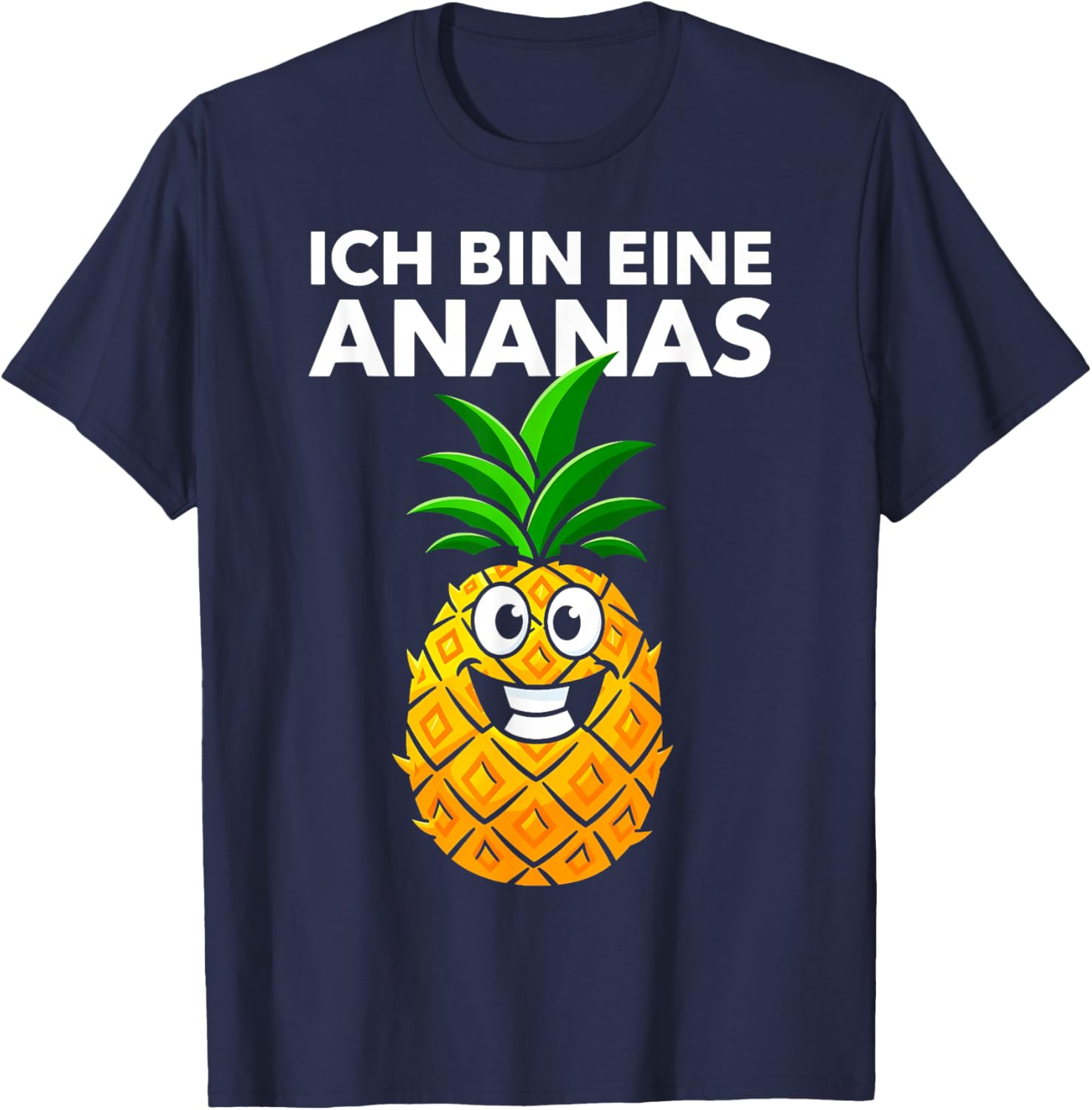 Pineapple Costume Pineapple Costume Men Women Children Fruit Costume T-Shirt - T-Shirt | Navy