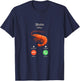 Shrim Calling Funny Meme Shrimp Is Misspelled T-Shirt - T-Shirt | Navy