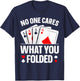 Funny Poker Art Women Play Poker Lover Poker Player T-Shirt - T-Shirt | Navy
