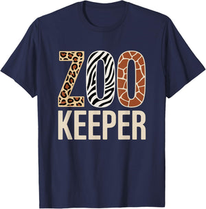 Zookeeper Costume Halloween T-Shirt - T-Shirt | Navy