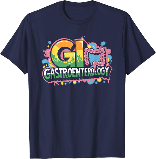Endo Nurse Gi Gastroenterology, Endoscopy Nurse Gastro T-Shirt - T-Shirt | Navy