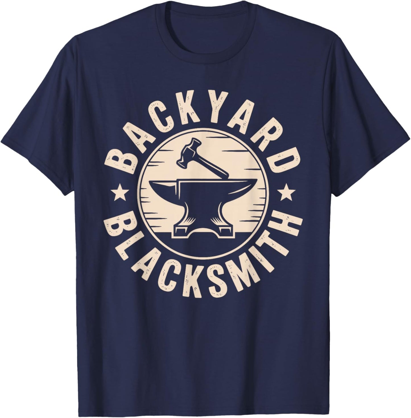 Best Blacksmith Art Women Blacksmithing Forging T-Shirt - T-Shirt | Navy