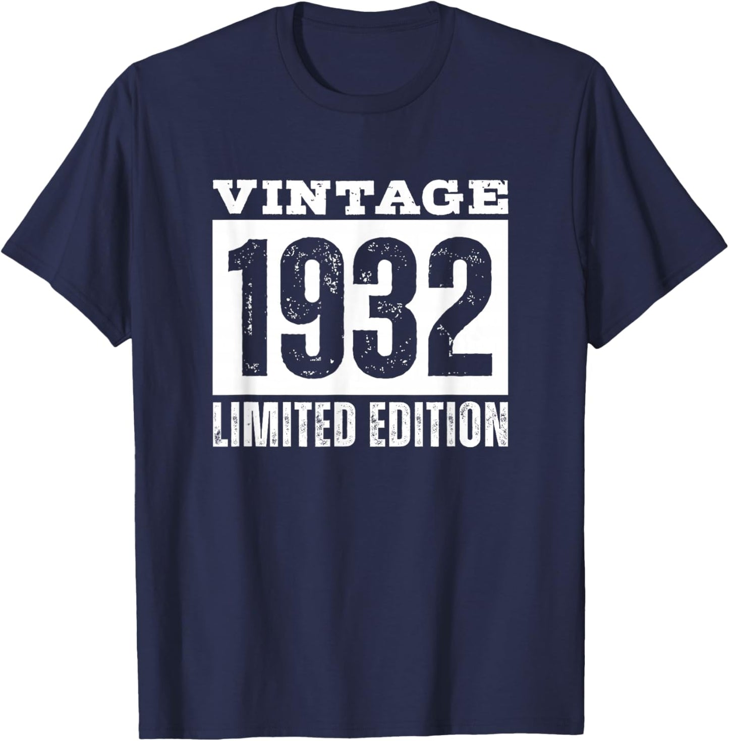 Vintage 1932 Limited Edition T-Shirt - T-Shirt | Navy