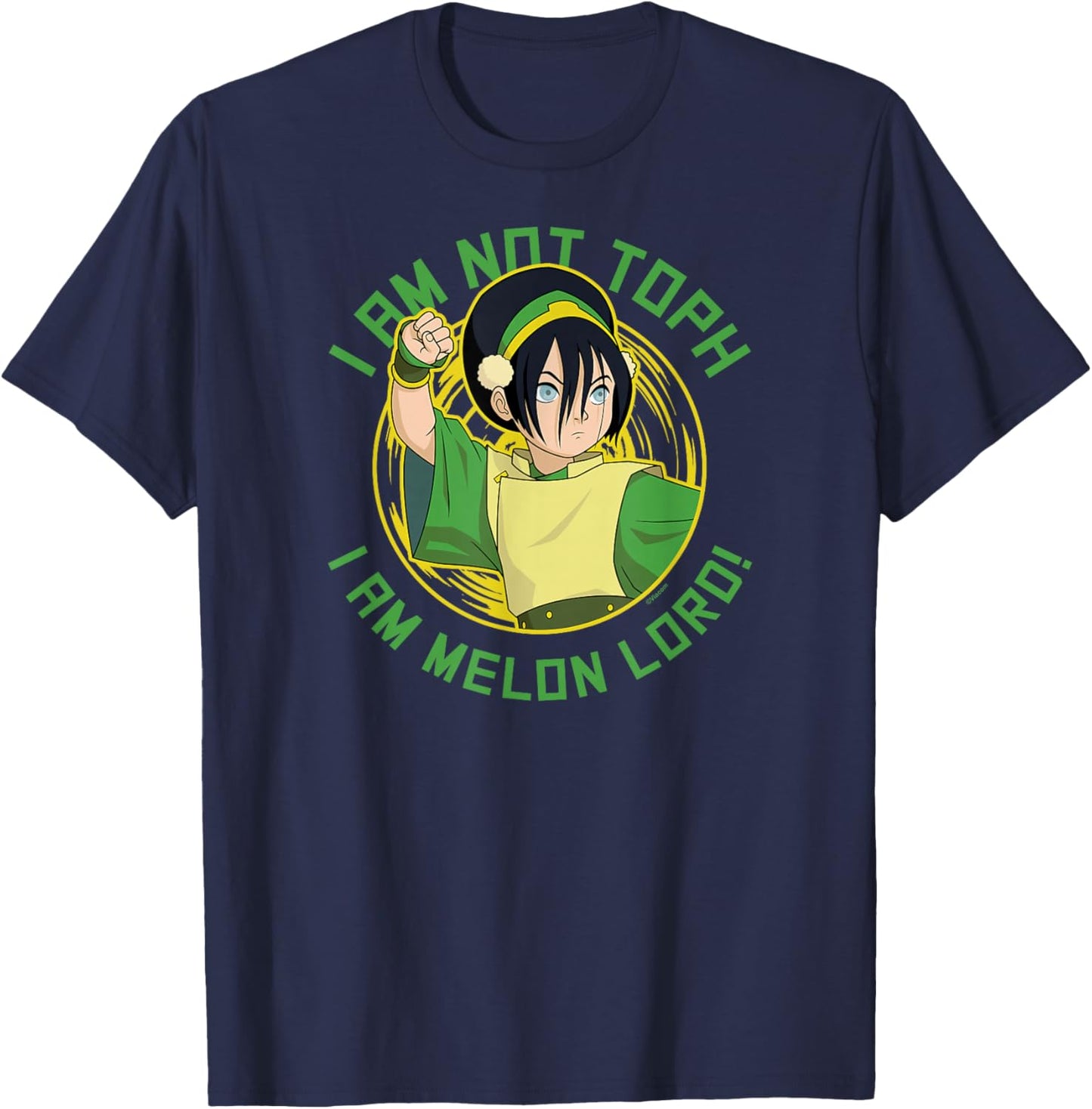 Avatar The Last Airbender - Toph I Am Melon Lord T-Shirt - T-Shirt | Navy