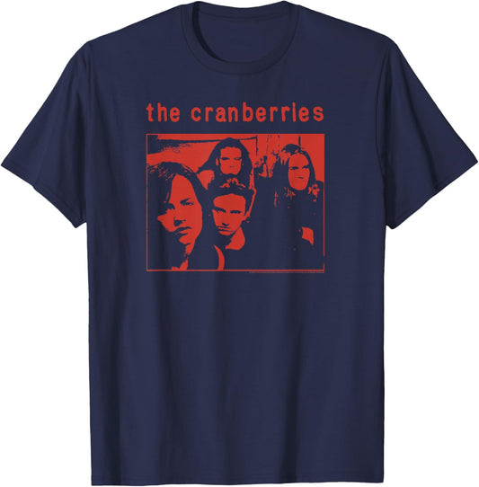 The Cranberries '95 World Tour Front Back Vintage Band T-Shirt - T-Shirt | Navy