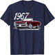 1967 67 GTO Classic Car Old School Muscle Car T-Shirt - T-Shirt | Navy