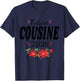 Future Cousine 2026 Pregnancy Announcement T-Shirt - T-Shirt | Navy