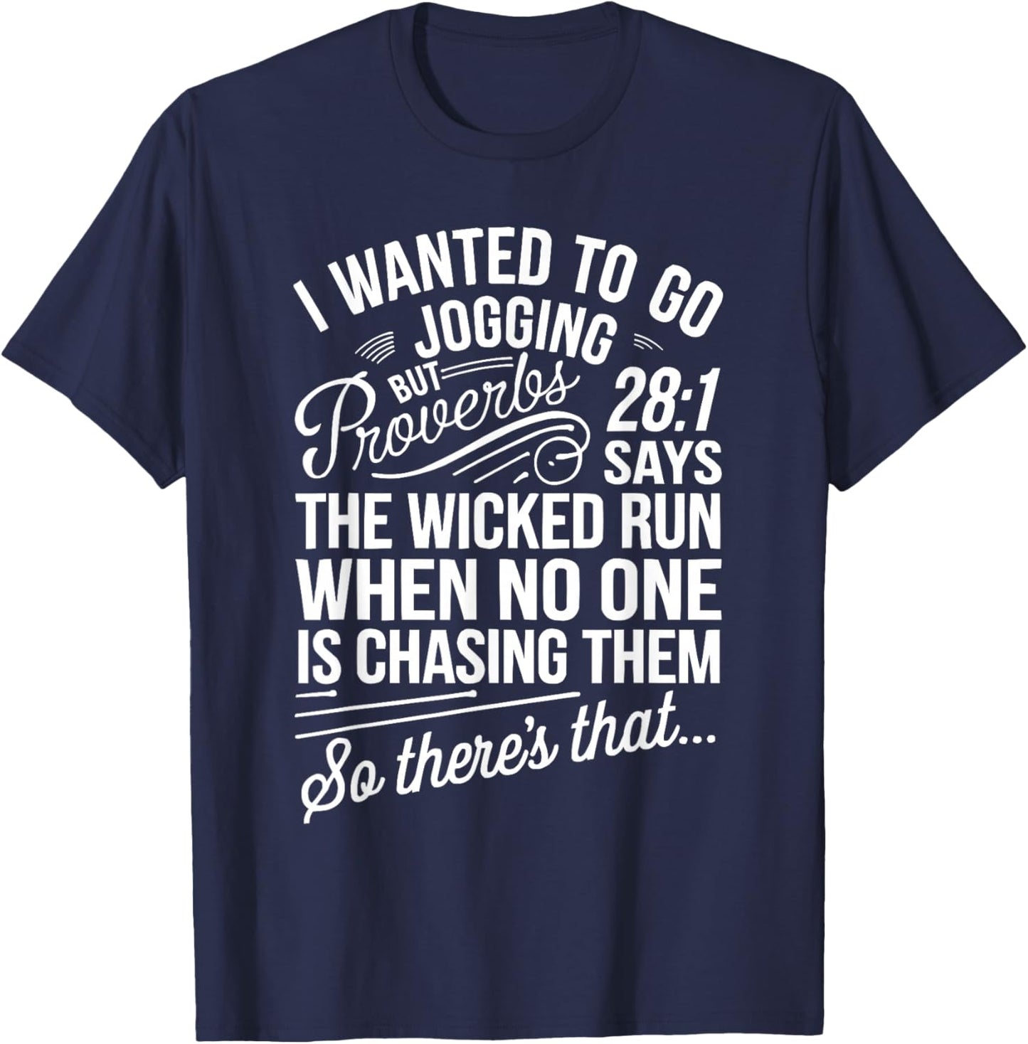 Funny Christian Believer Religious SteMi Apparel -Adults - Black - Small - Short Sleeve - Humorous/Novelty, Modern - Christian Men, Christian Women T-Shirt - T-Shirt | Navy