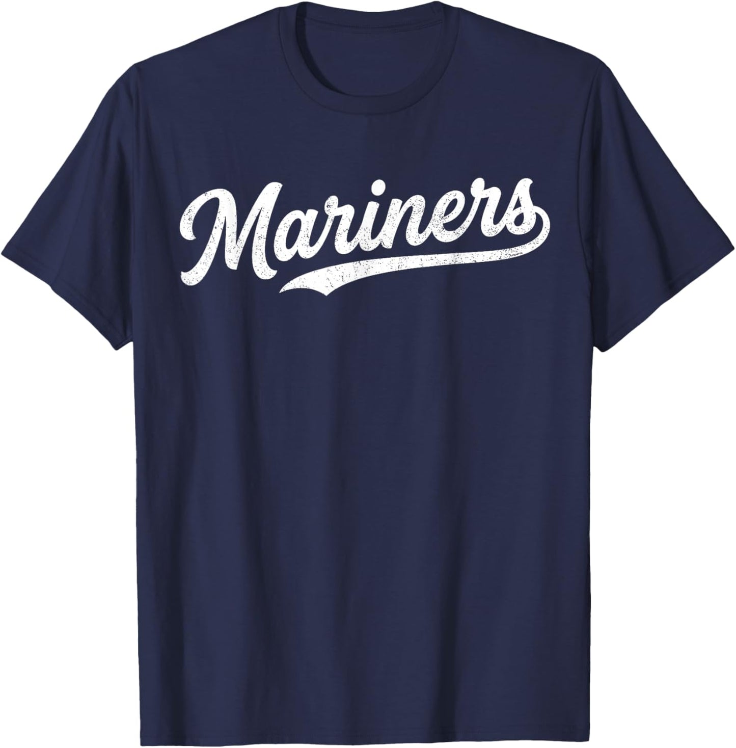 Vintage Classic Mariners Gifts Women Kids T-Shirt - T-Shirt | Navy