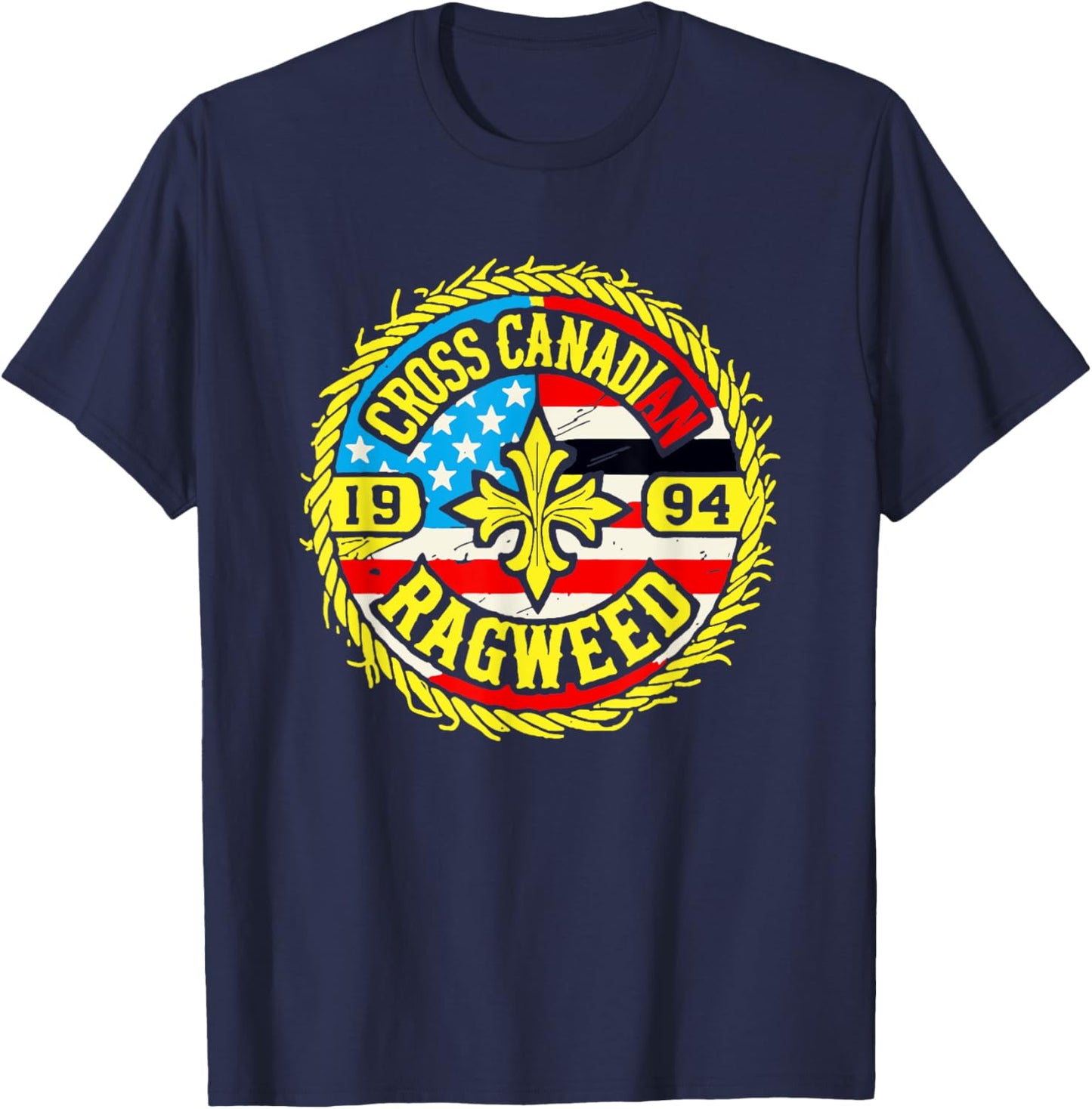 Visit The Country Western Cowboys Store I Miss Ragweed | Cross Canadian Ragweed - -Adults, Country Music Fans, Western Culture Enthusiasts - Black, Small - Short Sleeve T-Shirt - T-Shirt | Navy