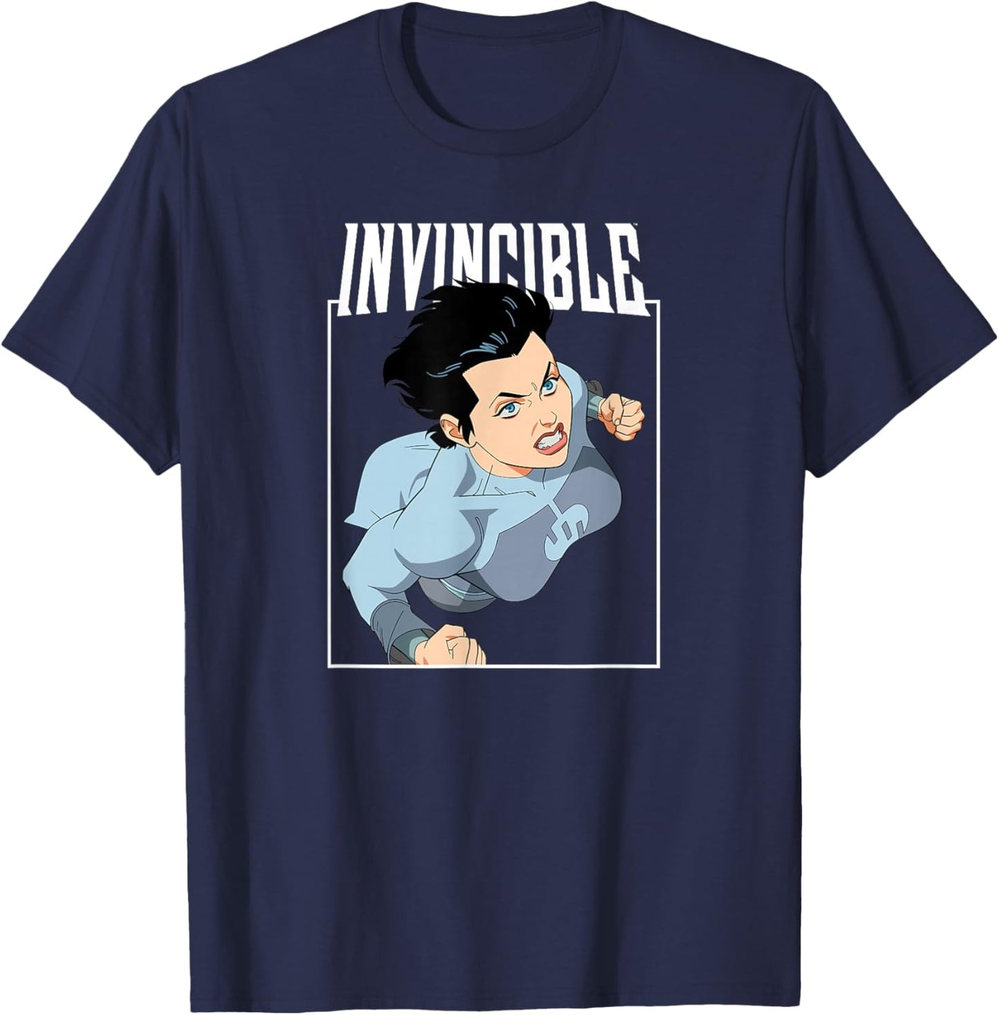 Invincible - Anissa Character Logo T-Shirt - T-Shirt | Navy