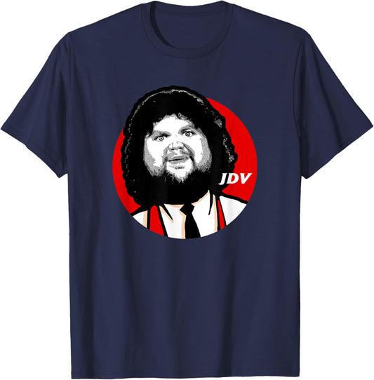 Vance Face Meme JDV T-Shirt - T-Shirt | Navy