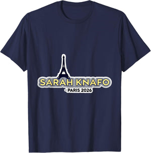 Sarah Knafo - Paris 2026 T-Shirt - T-Shirt | Navy