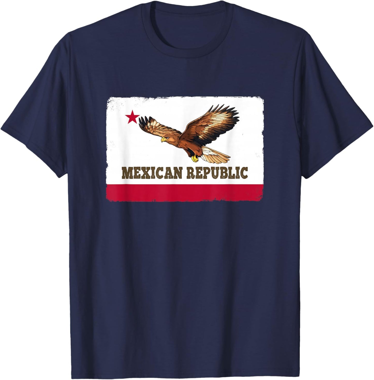 Mexican Republic - California Republic T-Shirt - T-Shirt | Navy