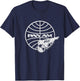 Pan Am Distressed PAA White Logo T-Shirt - T-Shirt | Navy
