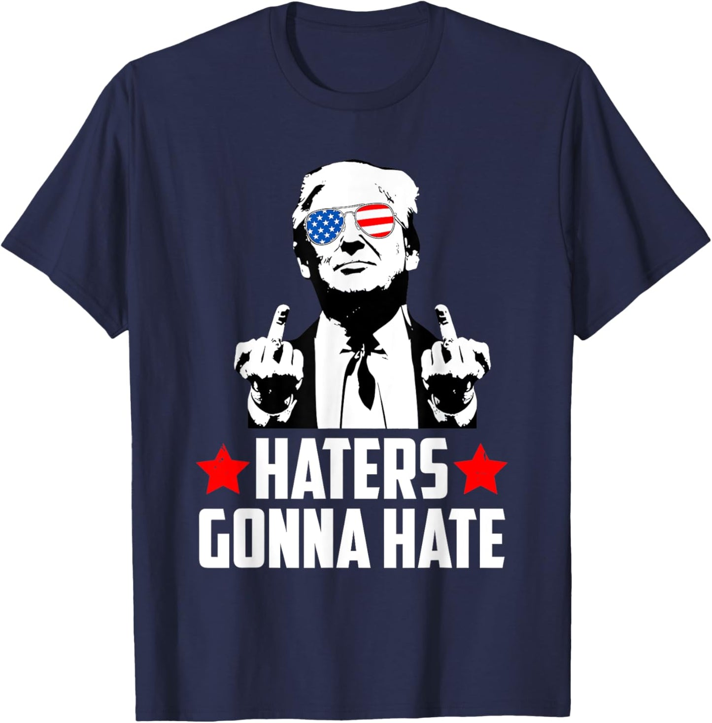 Trump 2024 45 & 47 President Of The United States Gift T-Shirt - T-Shirt | Navy