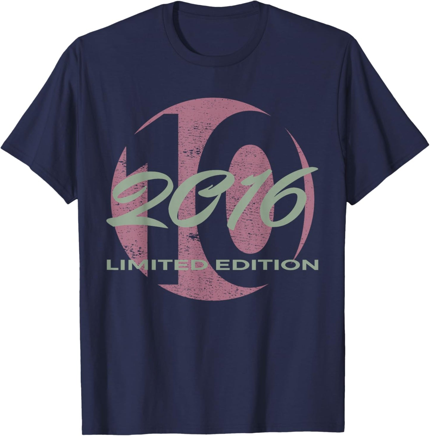 10th Birthday Girl Boy 10 Years 2016 Funny Gift T-Shirt - T-Shirt | Navy