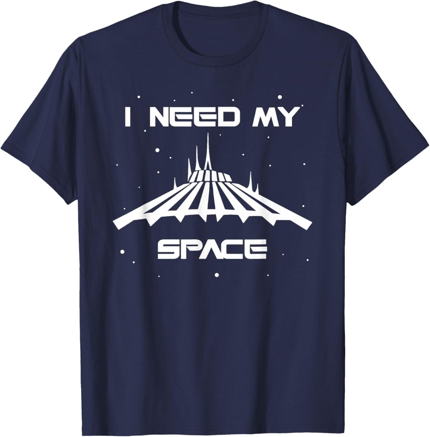 Give Me Space, Theme Park Journey, Mountain Ride, Tomorrow T-Shirt - T-Shirt | Navy