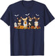 Funny Pumpkin Ghost Chihuahua Halloween Chihuahua Dog Mom Women T-Shirt - T-Shirt | Navy