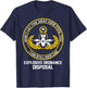 Grumpy EOD Tech Master Retired Explosive Ordnance Disposal T-Shirt - T-Shirt | Navy
