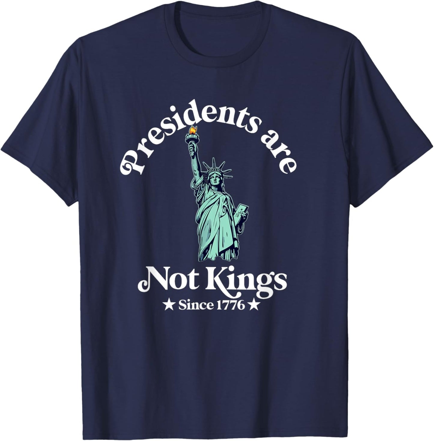 USA Flag Democracy T-Shirt - T-Shirt | Navy