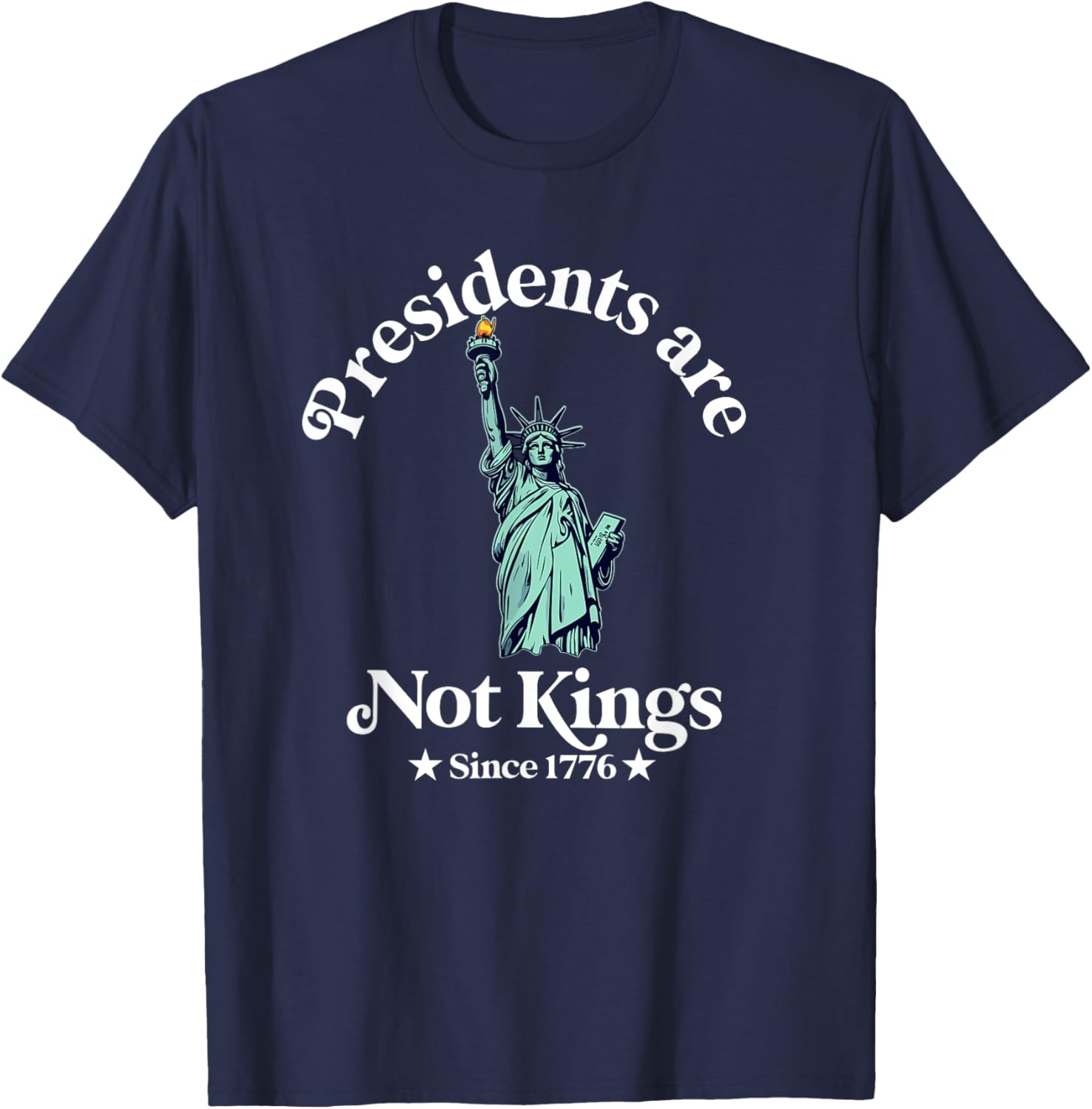 USA Flag Democracy T-Shirt - T-Shirt | Navy