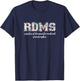 Vintage RDMS Registered Diagnostic Medical Sonographer T-Shirt - T-Shirt | Navy