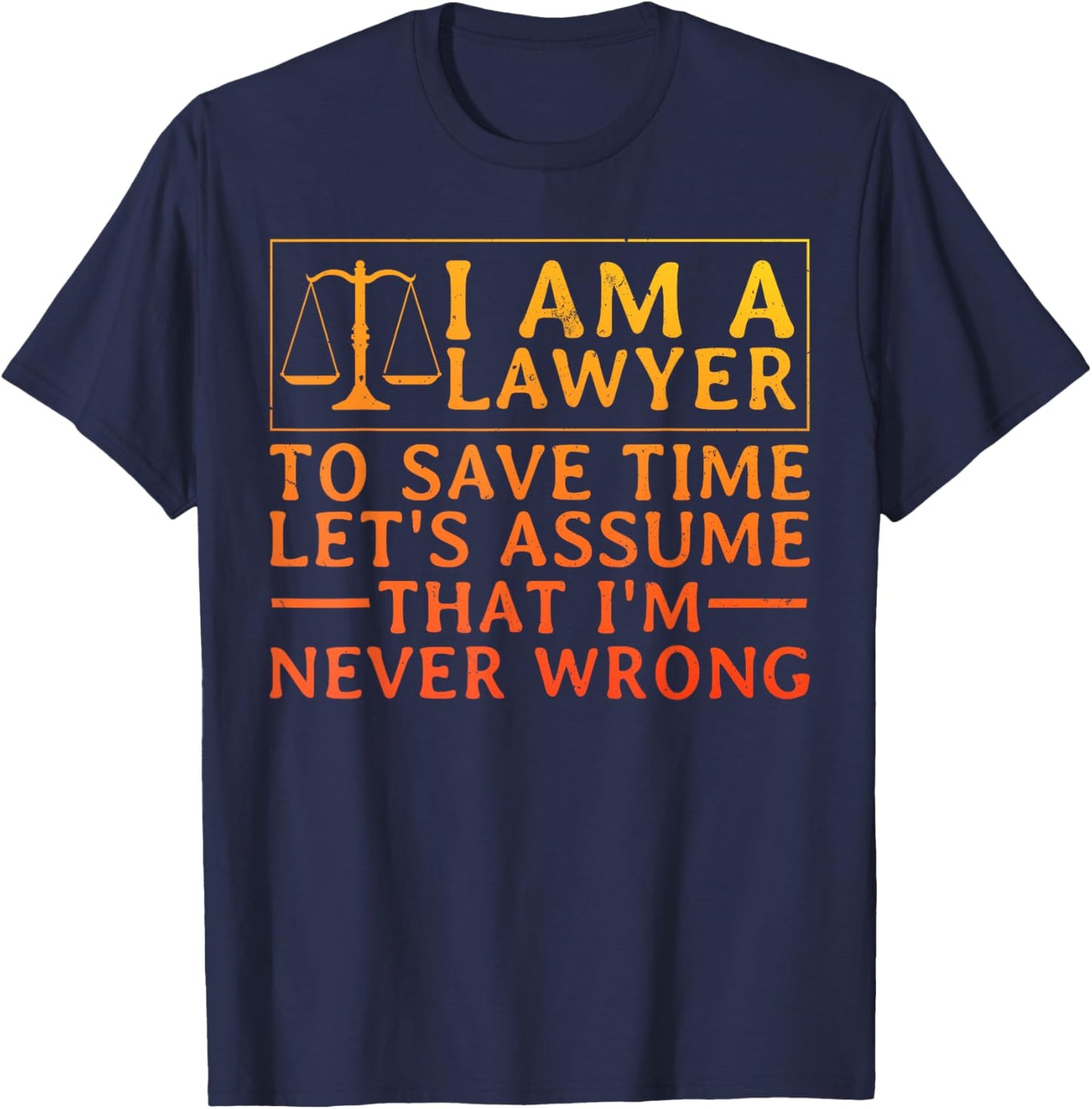 Cool Lawyer Design Women Attorney Law School Lawyer T-Shirt - T-Shirt | Navy