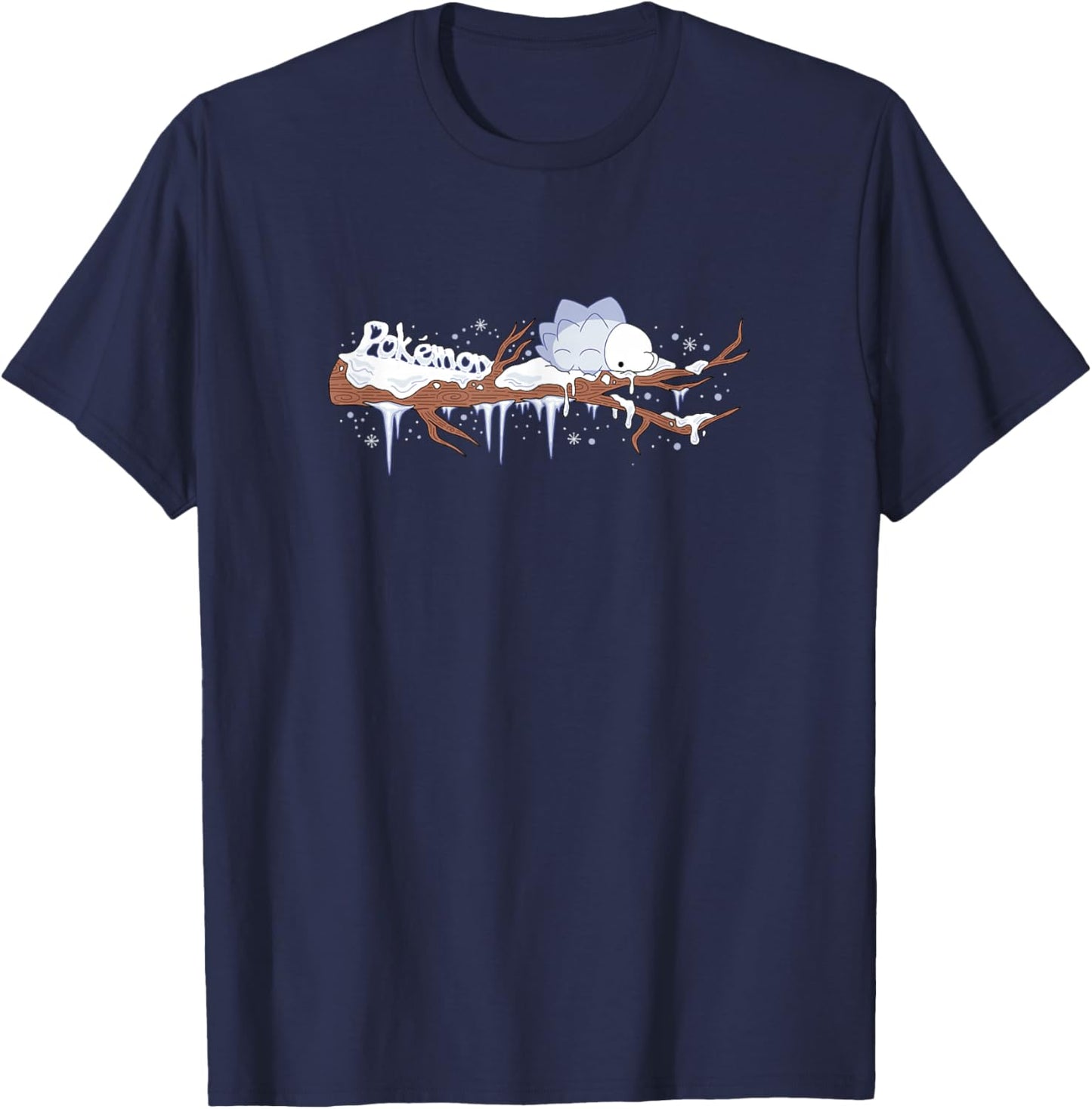 Pokémon - Eighth Generation - Snom ICY Branch Chilling T-Shirt - T-Shirt | Navy