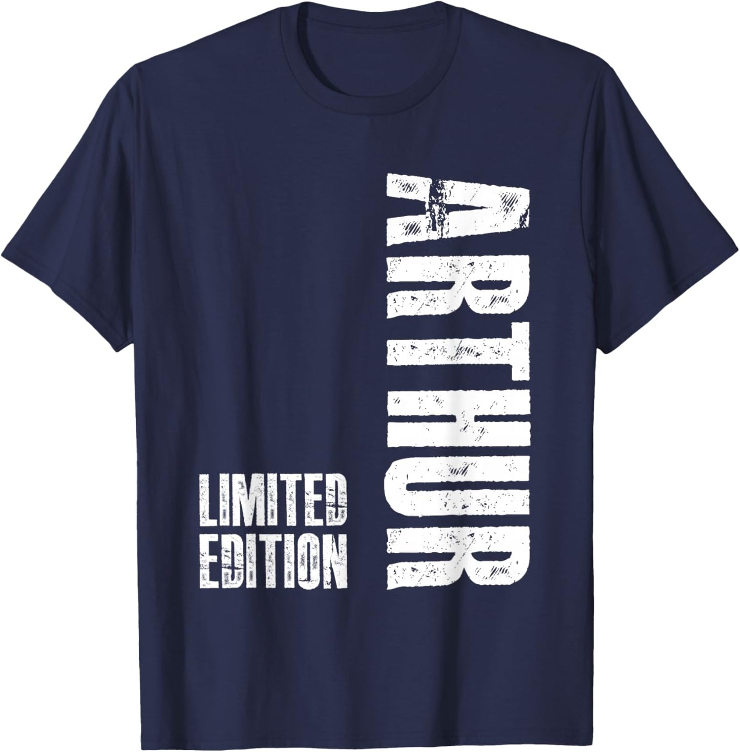 Arthur Funny Gift Arthur Name T-Shirt - T-Shirt | Navy