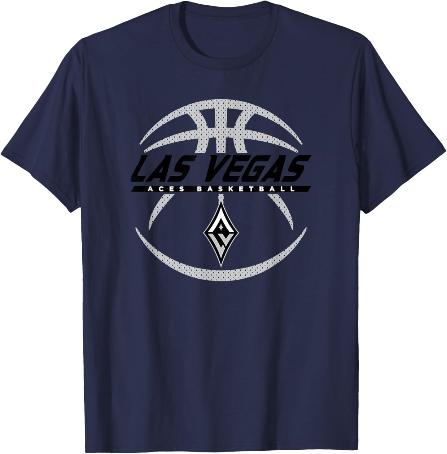 WNBA Las Vegas Aces The Rock T-Shirt - T-Shirt | Navy
