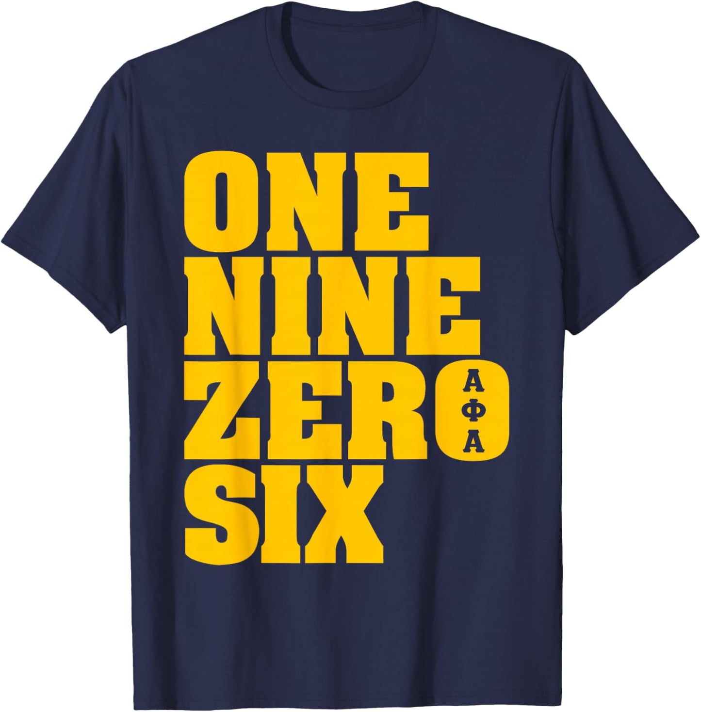 Alpha African 1906 Fraternity T-Shirt - T-Shirt | Navy