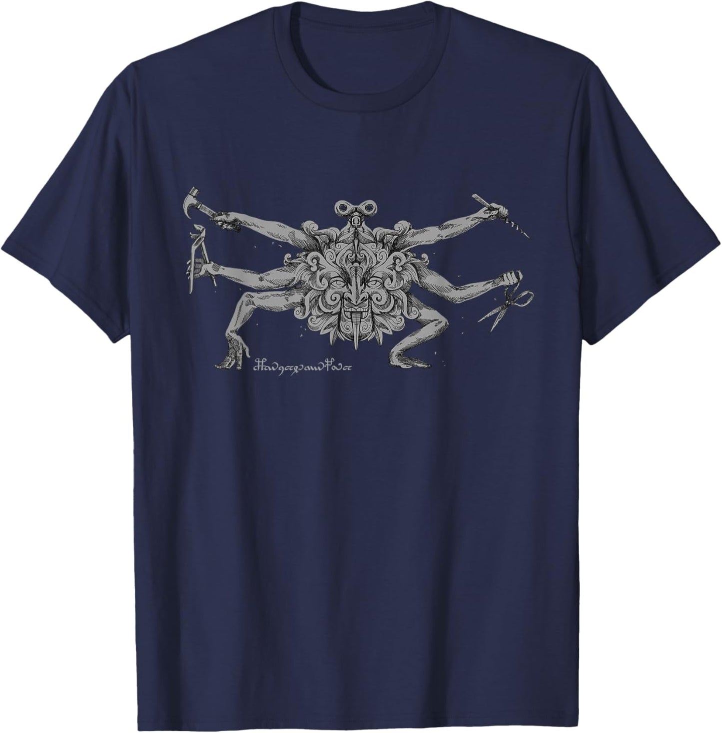 Hunt: Showdown 1896 Frontiersman Trait T-Shirt - T-Shirt | Navy