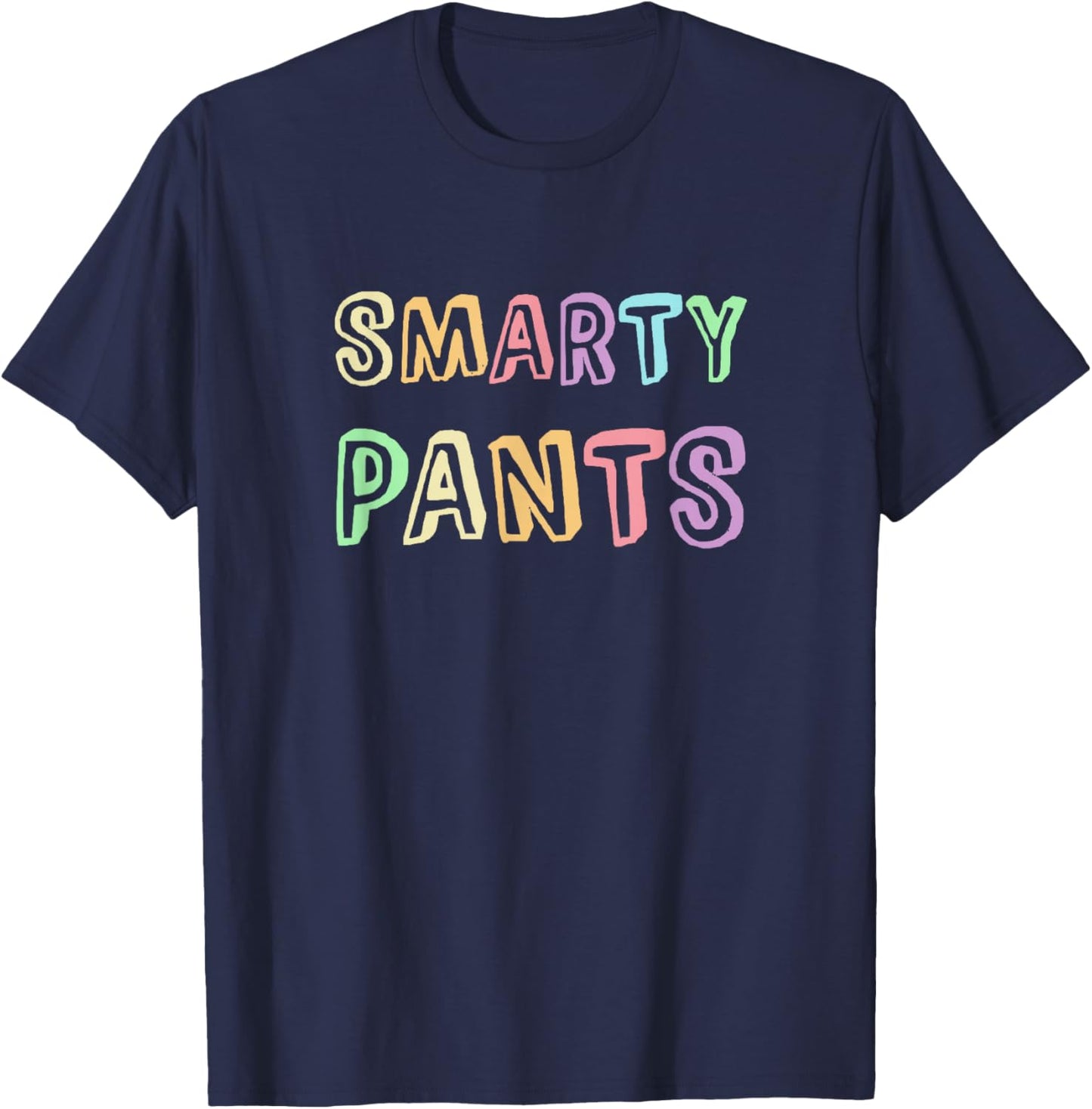 Cute Little Miss SMARTY PANTS High School Graduation Mr 6 7 T-Shirt - T-Shirt | Navy