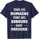 Nom Drole Citation sauf patoche Humour prénom patoche T-Shirt - T-Shirt | Navy
