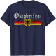 Vintage Oktoberfest Octoberfest German Drinking Festival T-Shirt - T-Shirt | Navy
