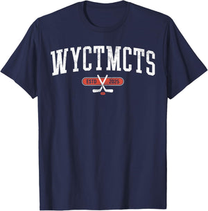 WYCTMCTS Short Sleeve Athletic T-Shirt - T-Shirt | Navy