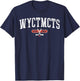 WYCTMCTS Short Sleeve Athletic T-Shirt - T-Shirt | Navy