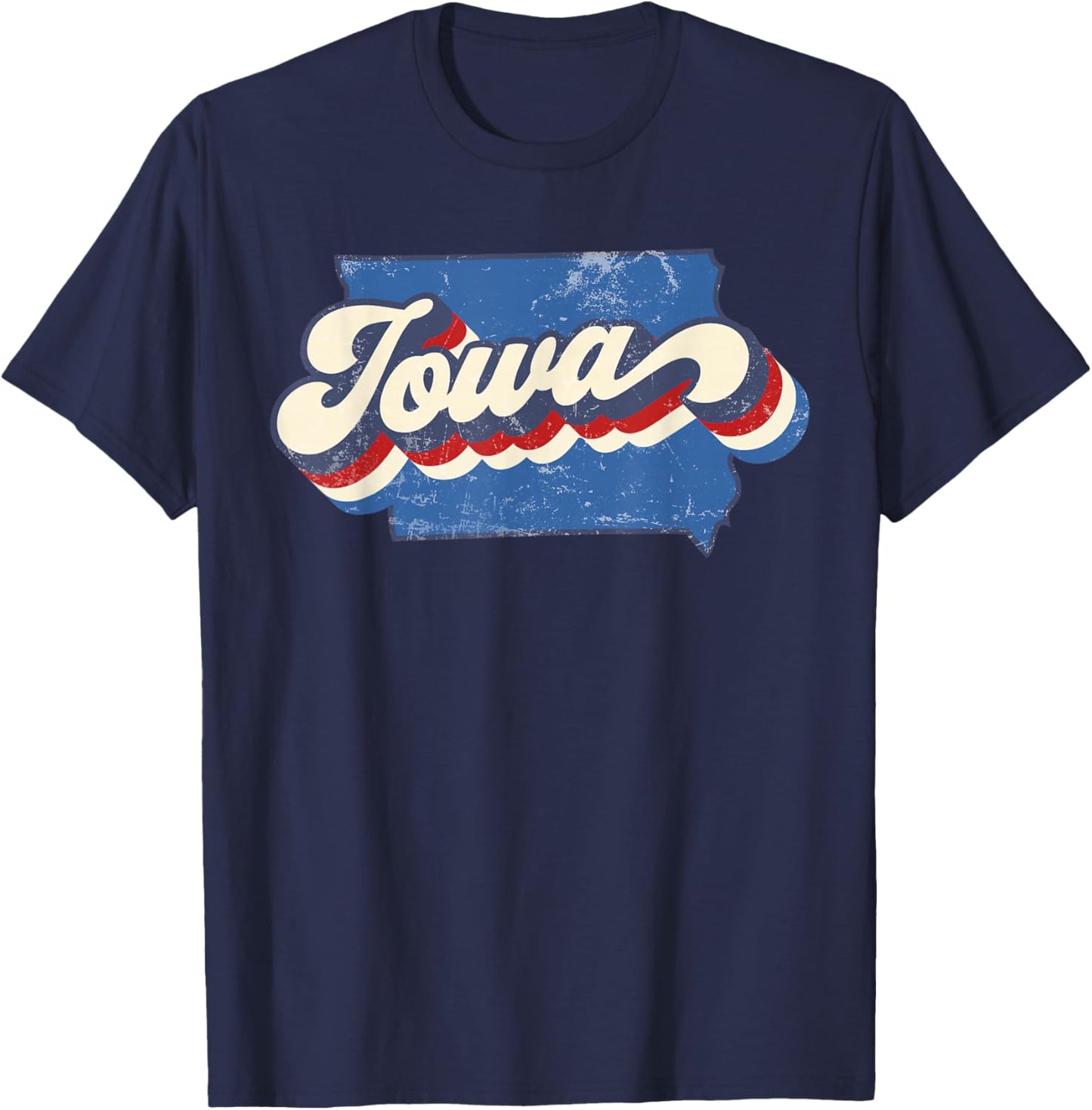 Iowa T-Shirt - T-Shirt | Navy