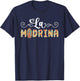La Madrina Proposal Spanish Godmother Madrina T-Shirt - T-Shirt | Navy