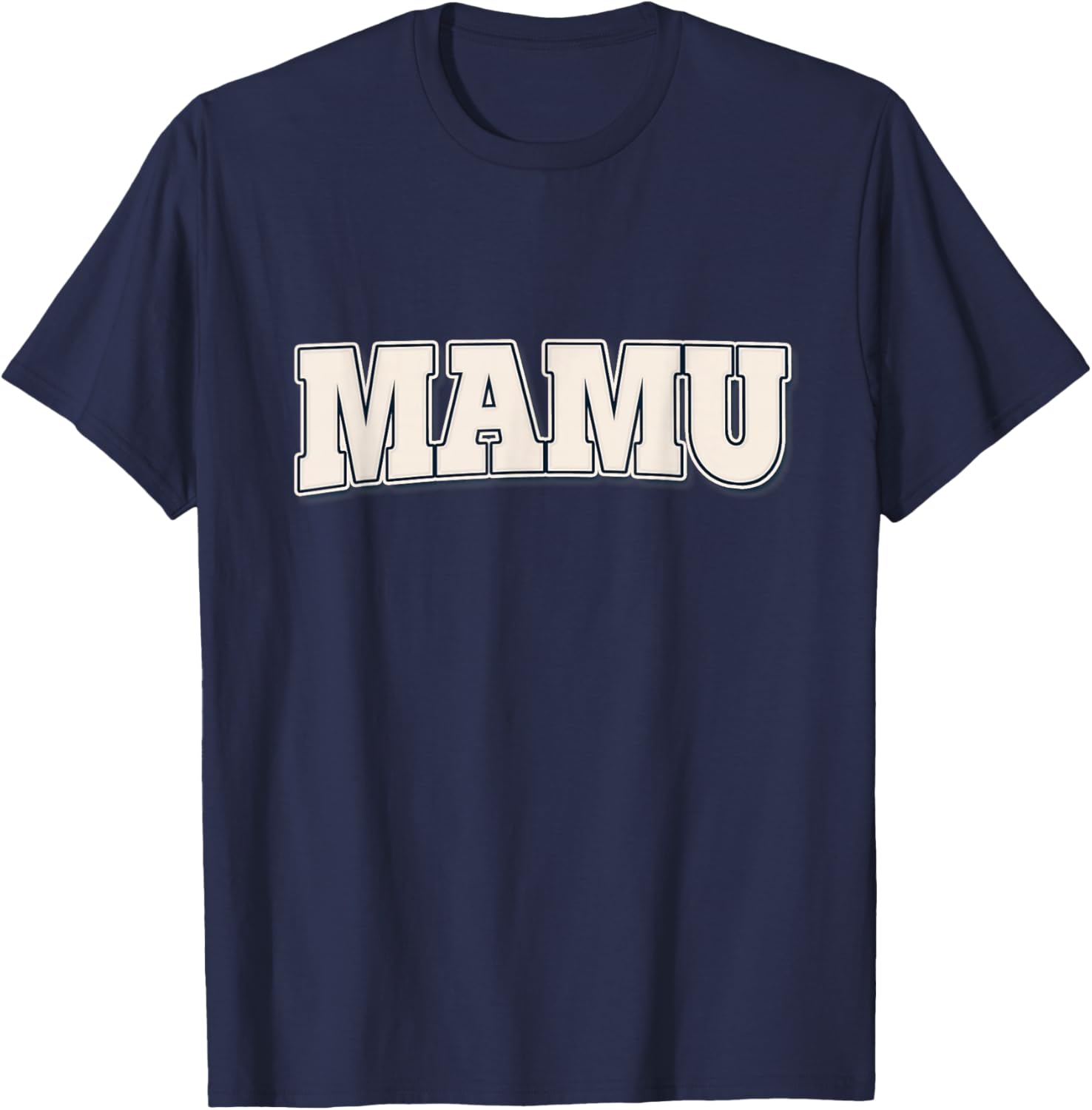 Retro Mamu Father's Day Desi Uncle T-Shirt - T-Shirt | Navy