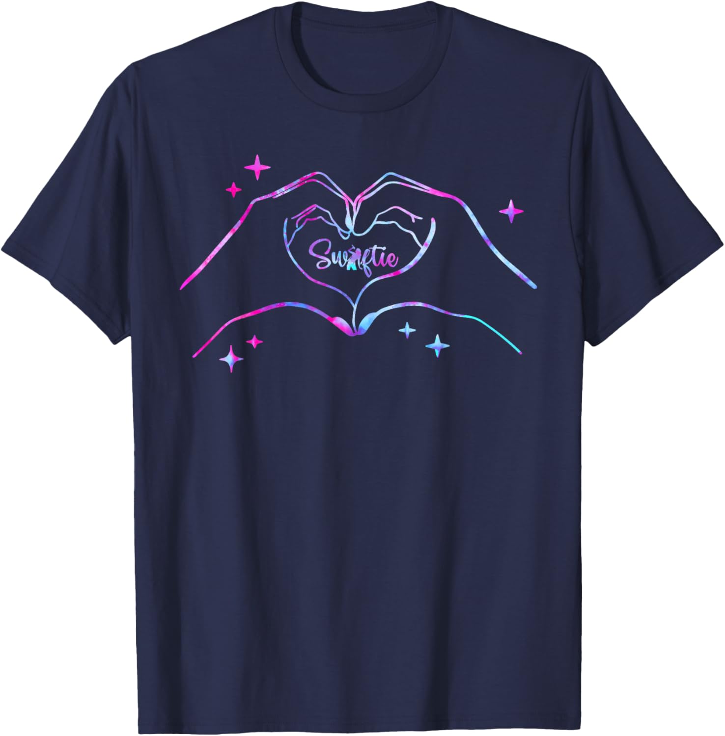 Girl Taylor First Name Women 80's Pink Lover T-Shirt - T-Shirt | Navy