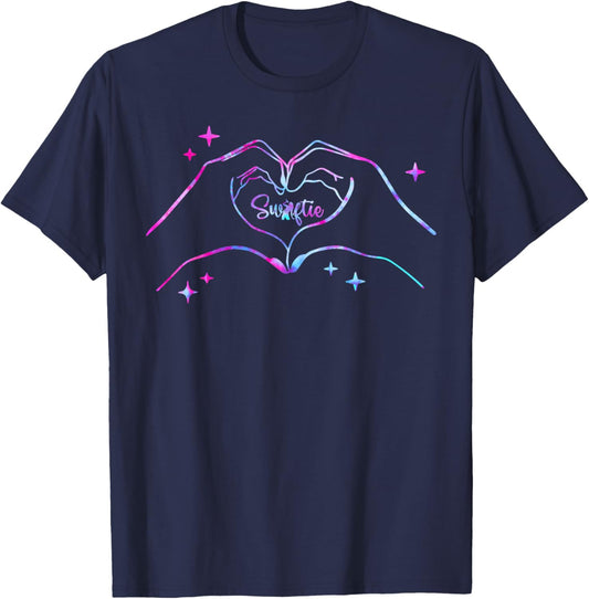 Girl Taylor First Name Women 80's Pink Lover T-Shirt - T-Shirt | Navy