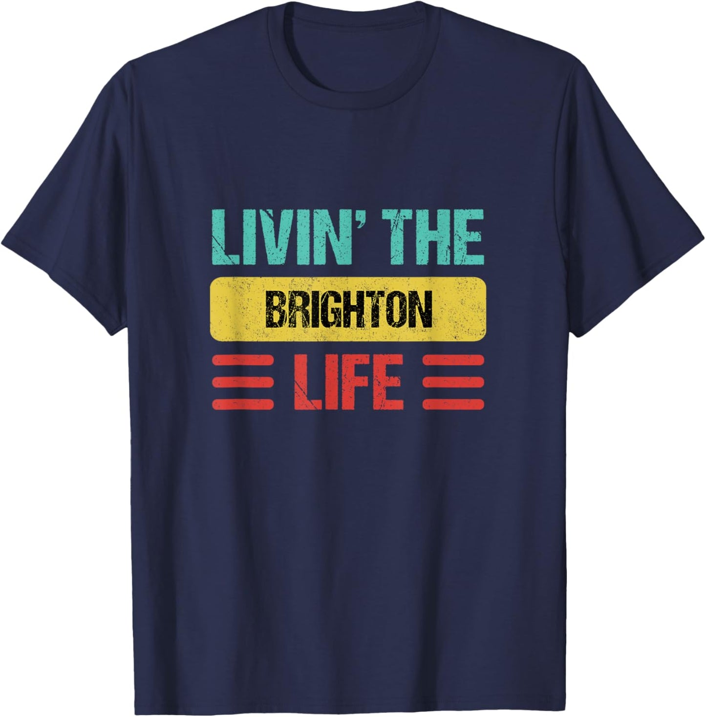Brighton England T-Shirt - T-Shirt | Navy