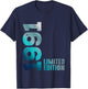 1991 Birth Vintage Since 1991 Retro 1991 Limited Edition T-Shirt - T-Shirt | Navy