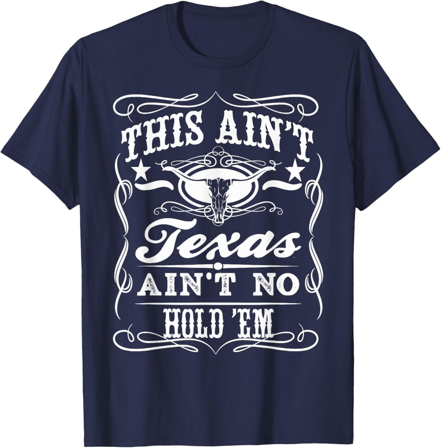 This Ain't Texas Whiskey T-Shirt - T-Shirt | Navy