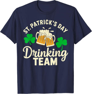 St. Patricks Day Drinking Team Irish Party Outfit T-Shirt - T-Shirt | Navy