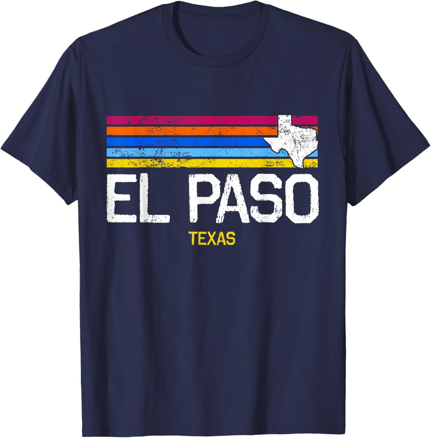 Texas TX Gifts T-Shirt - T-Shirt | Navy