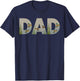 Duck Dad Nature Lake Waterfowl Hunter Outdoors T-Shirt - T-Shirt | Navy