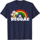 Reggae Music Jamaica Rastafari Roots Rasta jamaïcain T-Shirt - T-Shirt | Navy